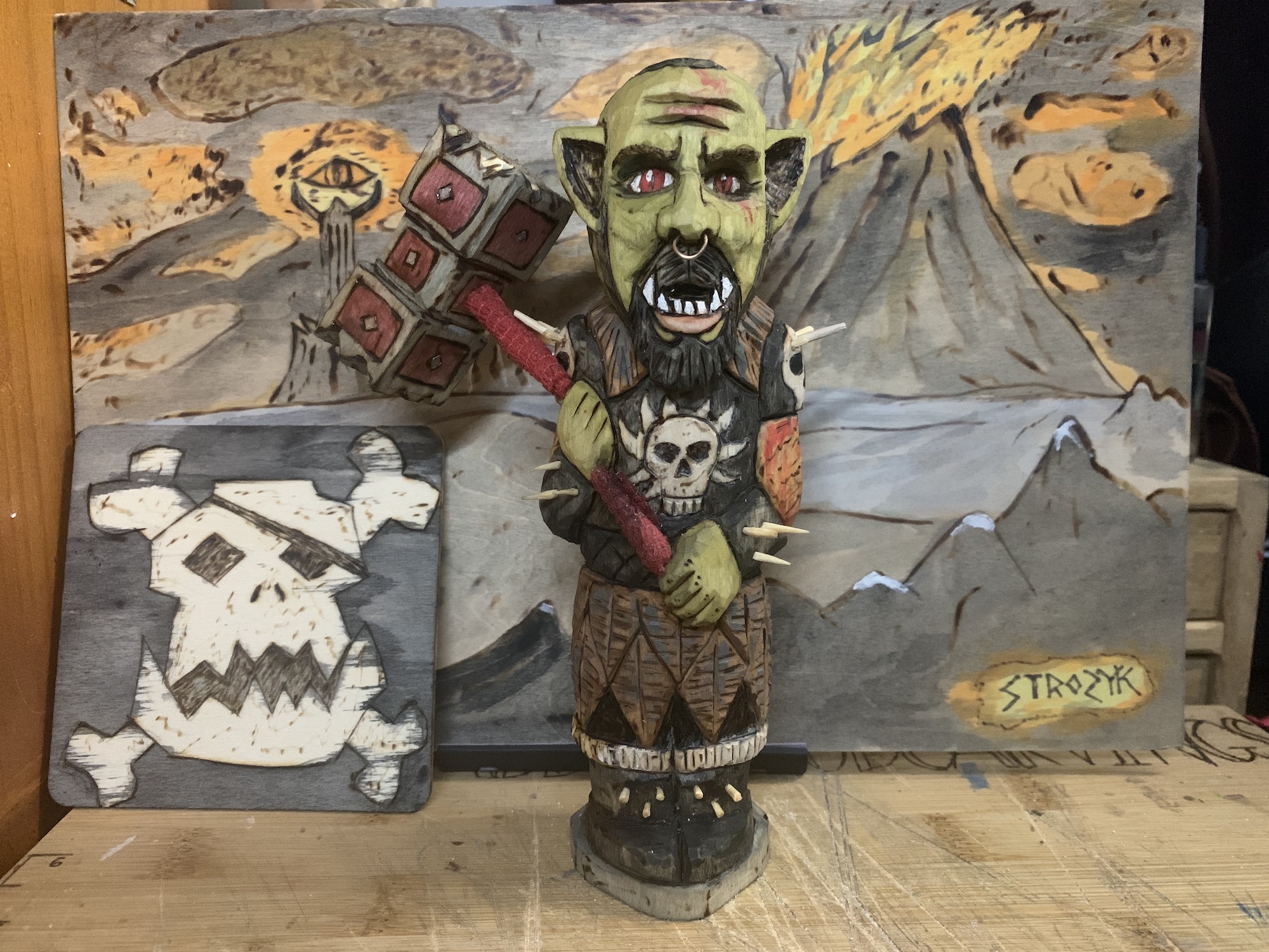 Cos play Orc