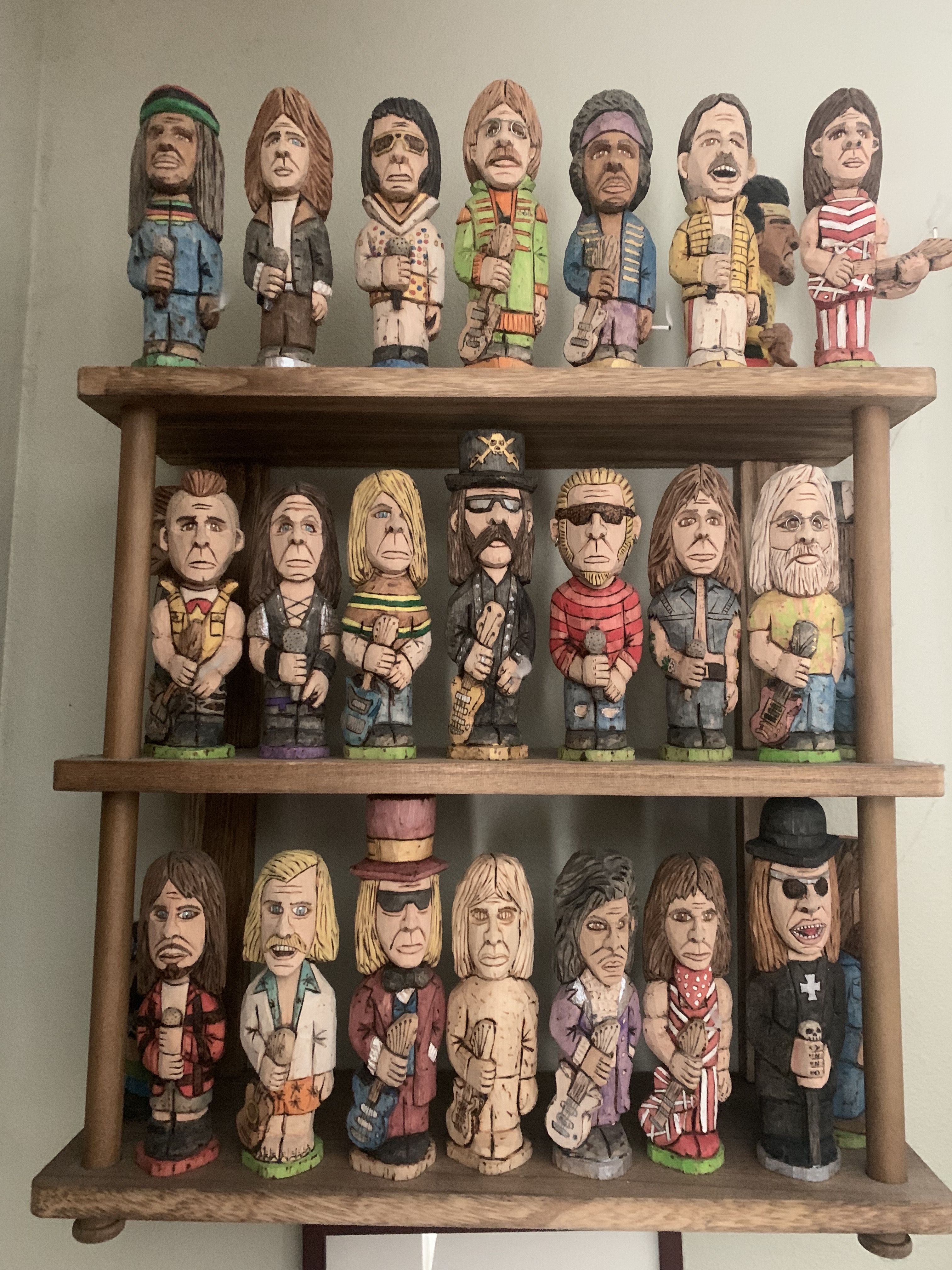 Dead Rock Star Display R.I.P.