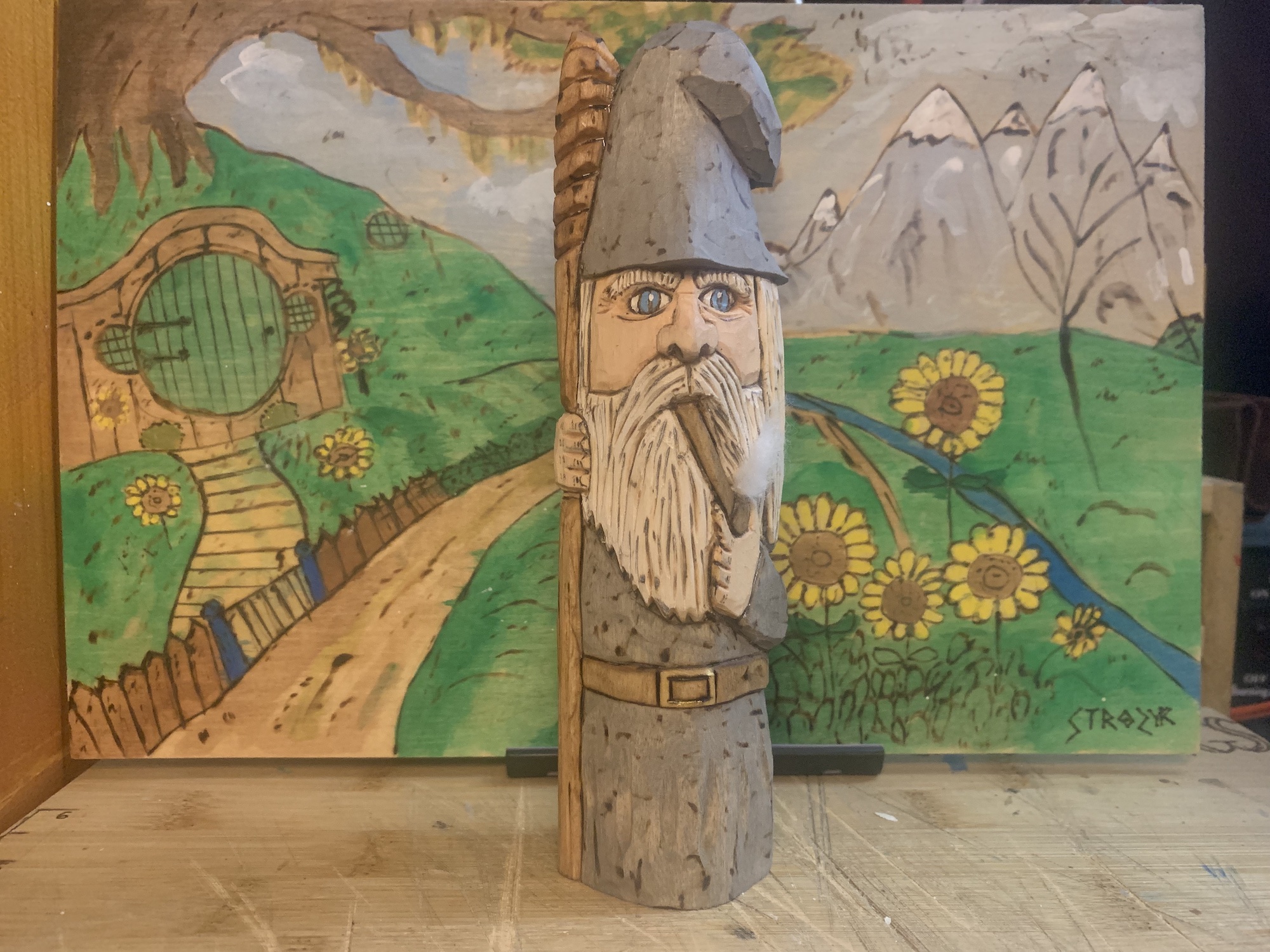 Gandalf with Pipe